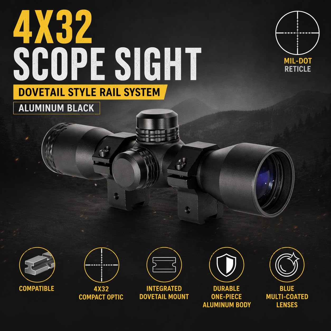 Amazon.com : Hunting Scope for Savage Model 64 FXP : Sports & Outdoors